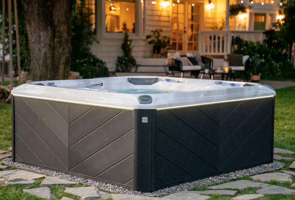 Sundance® Spas Optima™ – 880™ Series — available at Splash City Sioux Falls, Sioux City & Rapid City